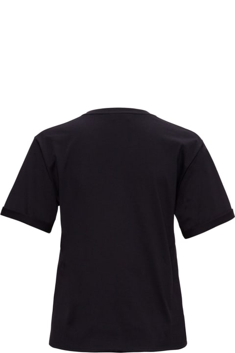 Black Jersey Logo T-shirt