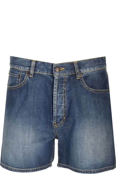Pants for Men Alexander McQueen Denim Shorts