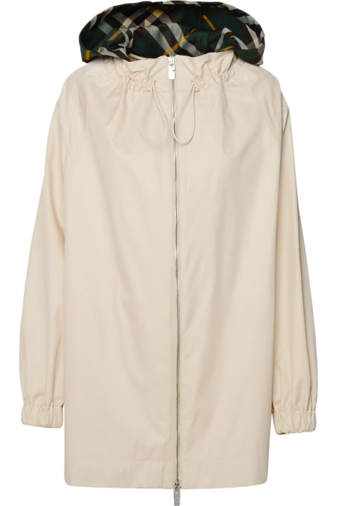 Burberry Sale for Women Burberry Beige Cotton Trench Coat
