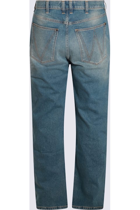 أدوات منزلية Vivienne Westwood Light Blue Cotton Denim Jeans