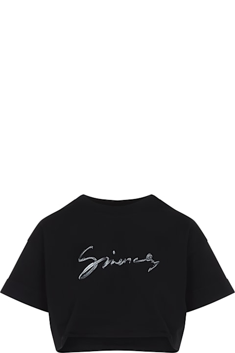Givenchy Topwear for Women Givenchy 'cropped' T-shirt
