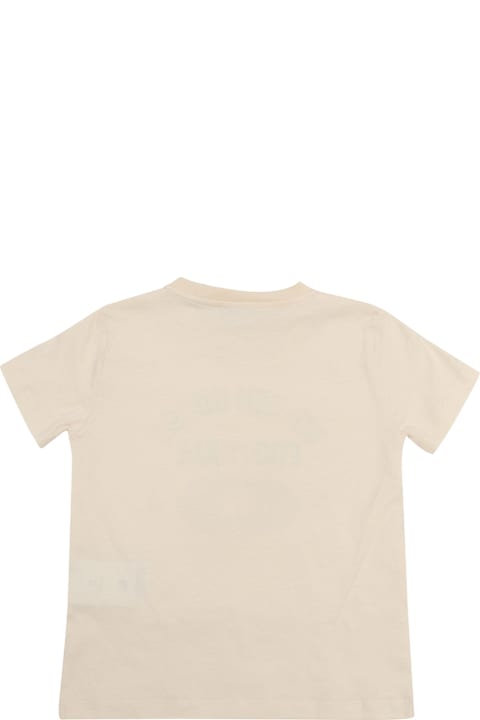 Golden Goose T-Shirts & Polo Shirts for Boys Golden Goose Journey Boy's T-shirt Cotton Jersey Golden State Football Print
