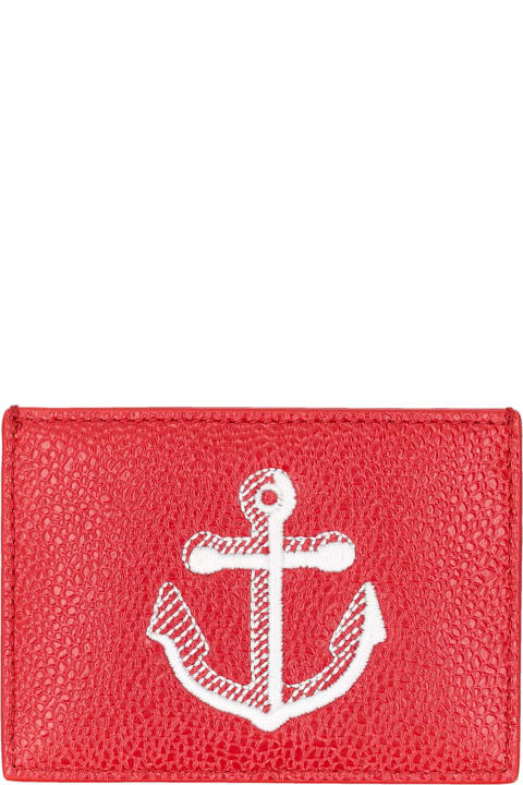 إكسسوارات لـ القسم الرجالي Thom Browne Cardholder W Note Compartment
