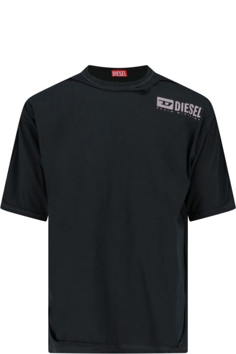 メンズ Dieselのトップス Diesel 't-box-dbl' T-shirt