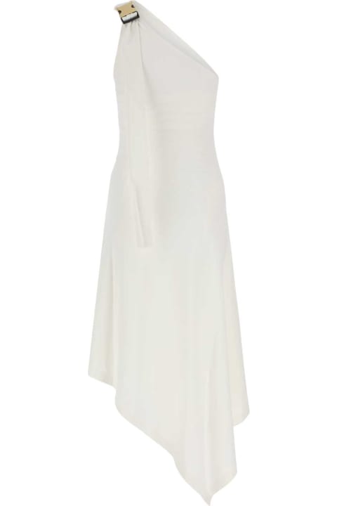 J.W. Anderson for Women J.W. Anderson Ivory Stretch Viscose Blend Dress
