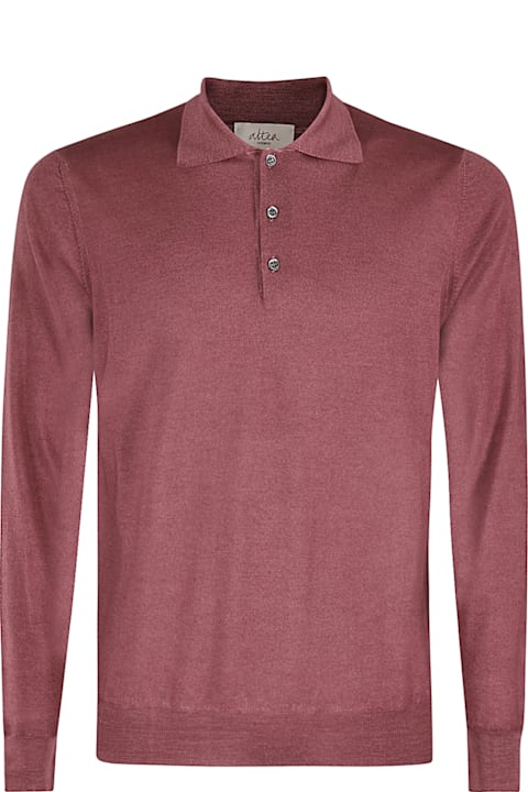 Altea Topwear for Men Altea Polo Merinos 1 Filo Stone