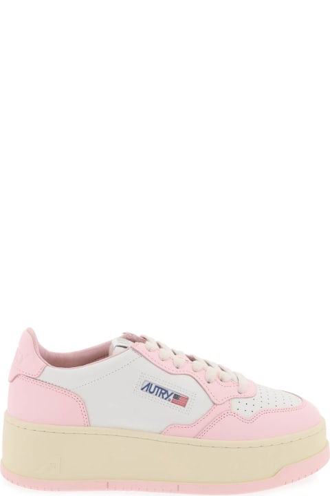 Autry Wedges for Women Autry Medalist Low Sneakers