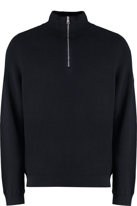 Moncler Sweaters for Men Moncler Cotton Blend Sweater