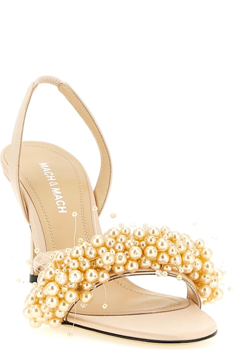 Mach & Mach 'floating Pearl' Sandals
