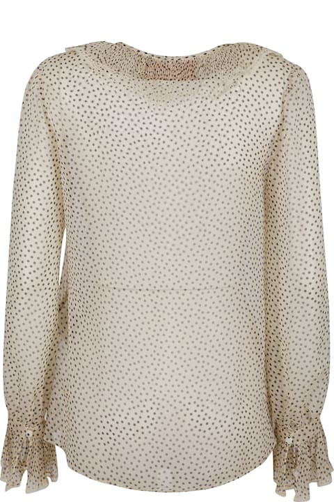 Clothing Sale for Women Valentino Shirt | Pattern | Chiffon Micro Pois Plusdepois