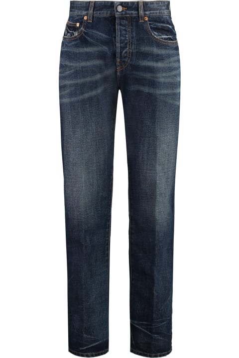 メンズ Valentinoのデニム Valentino Carrot-fit Jeans