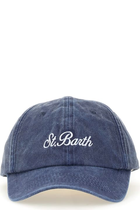 Fashion for Men MC2 Saint Barth Baseball Hat With Logo