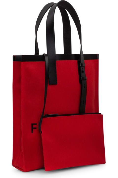 Bags for Men Ferragamo Tote Bag With Logo