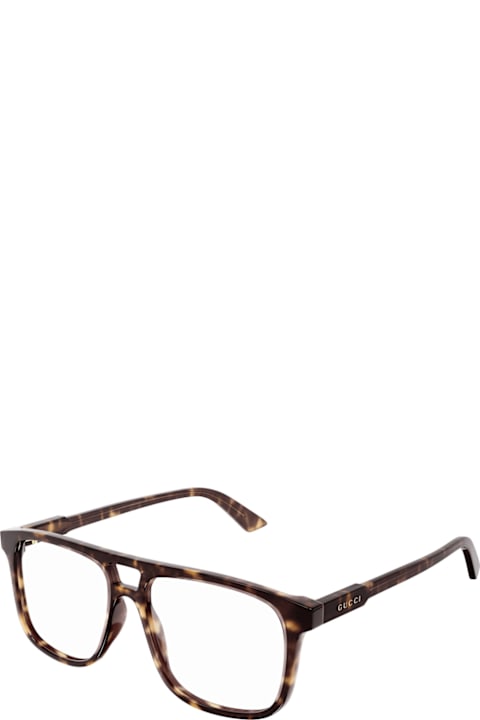 Gucci Eyewear Eyewear for Men Gucci Eyewear Gucci Gg1035o Linea Institutional Logo 002 Havana Glasses