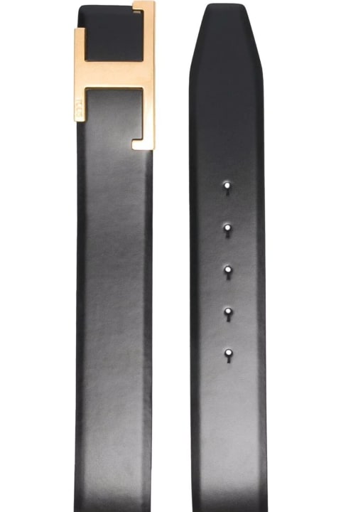 Tod's Belts for Women Tod's Black Calf Leather Belt