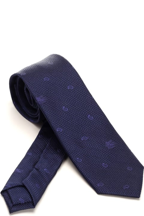 Ties for Men Etro Silk Tie