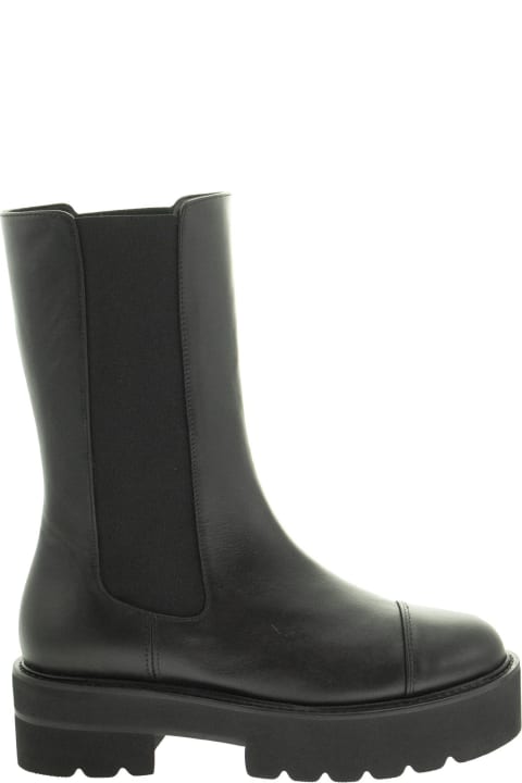 Fashion for Women Stuart Weitzman Presley Ultralift - Calf Leather Boot
