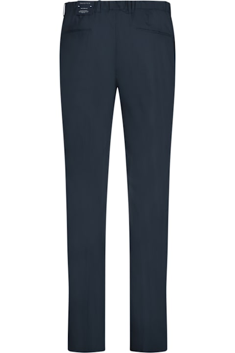 Incotex سراويل لـ القسم الرجالي Incotex Slim Fit Stretch Blue Trousers