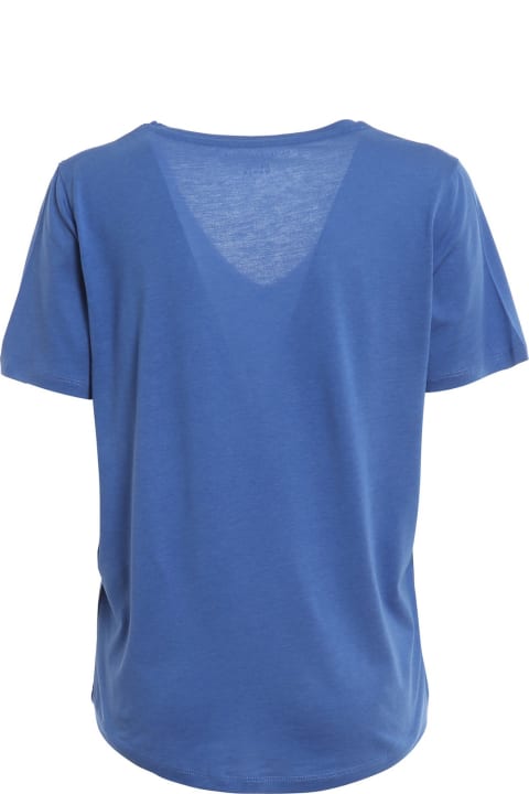 Majestic Filatures Clothing for Women Majestic Filatures Majestic T-shirts And Polos Clear Blue