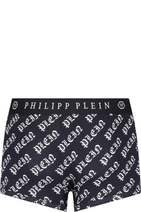 Philipp Plein Underwear for Men Philipp Plein Logo Boxer Shorts