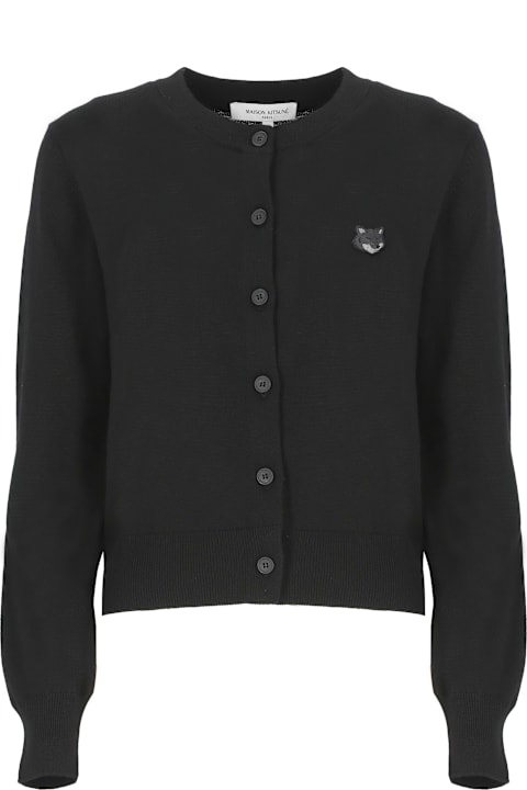 Maison Kitsuné Sweaters for Women Maison Kitsuné Cardigan With Logo