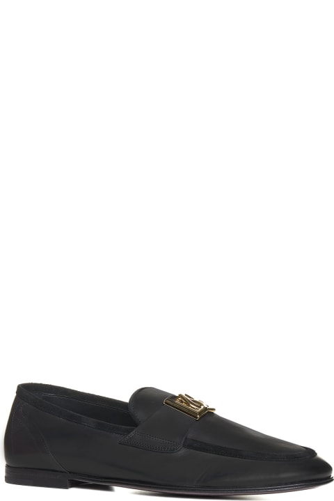 Loafers & Boat Shoes for Men Dolce & Gabbana Loafer With Logo