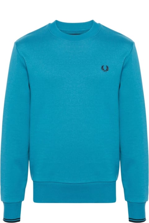 Fleeces & Tracksuits for Men Fred Perry Fp Crew Neck Sweatshirt
