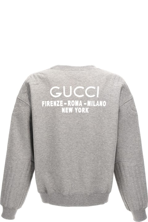 Gucci for Men Gucci Logo Print Sweatshirt