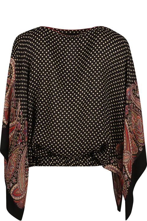 Fashion for Women Etro Dotted Print Blouse