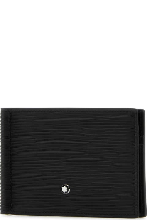 Wallets for Women Montblanc Black Leather Wallet