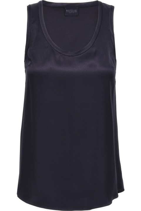 Homeware Brunello Cucinelli Silk Top