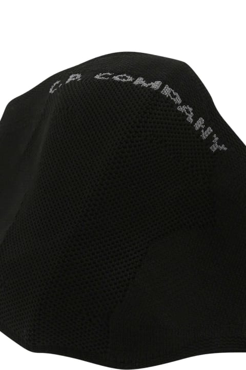 小物 C.P. Company Black Fabric Face Mask
