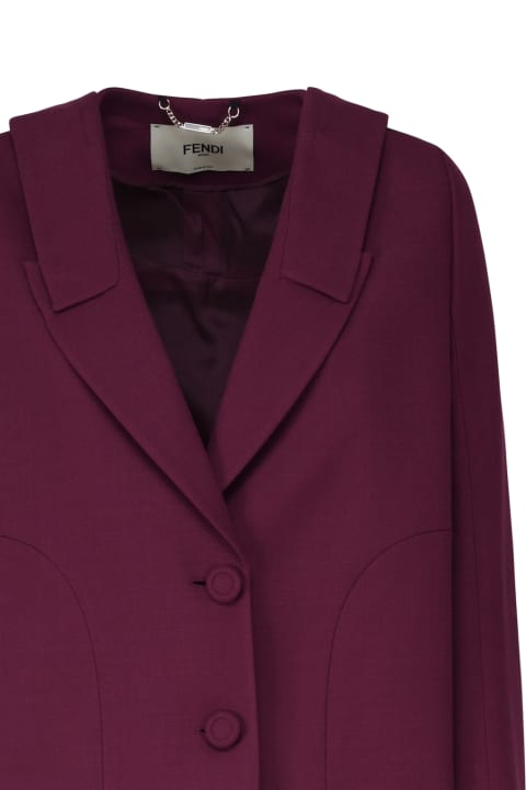 Fendi Coats & Jackets for Women Fendi Wool Bolero