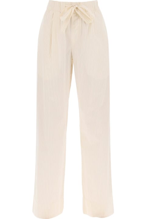 Birkenstock for Women Birkenstock Pajama Pants In Striped Organic Poplin