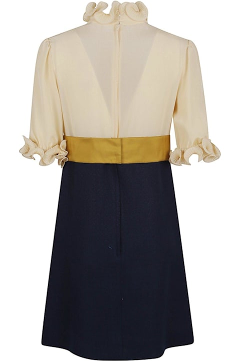 Clothing Sale for Women Valentino Garavani Crepe De Chine Bow Detailed Mini Dress