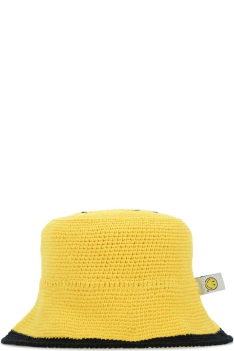 Philosophy di Lorenzo Serafini Hats for Women Philosophy di Lorenzo Serafini Yellow Crochet Hat