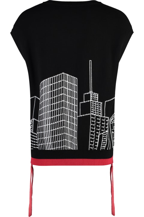 Sweaters for Men Off-White Knitted Vest