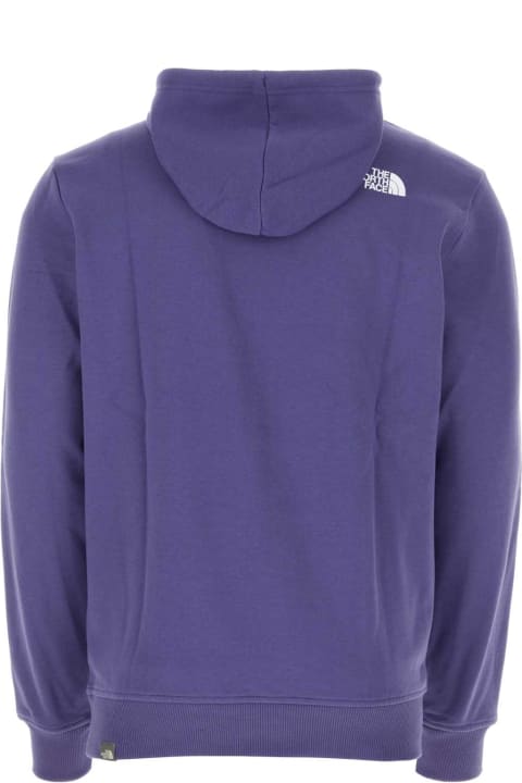 The North Face for Men The North Face Purple Cotton Sweatshirt