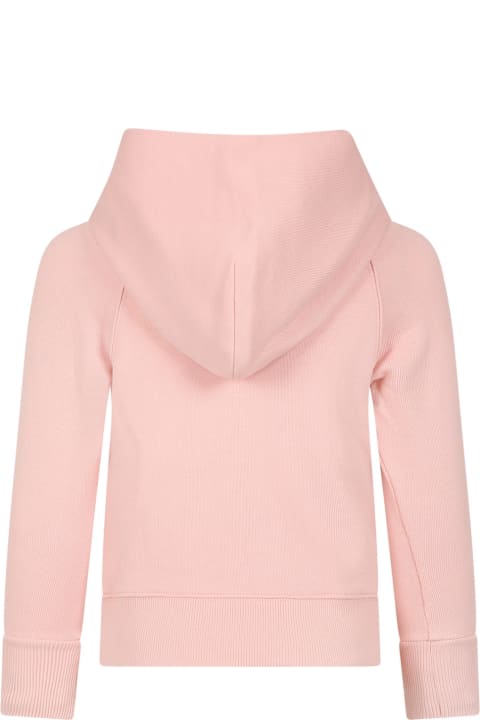 Gucci for Girls Gucci Pink Sweatshirt For Girl With Double G