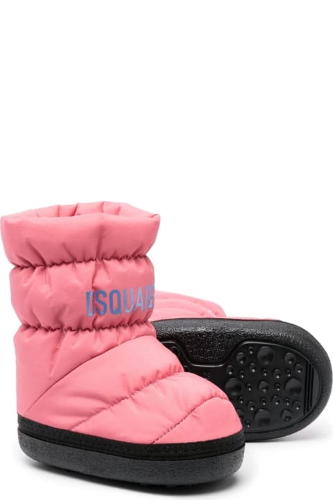 Dsquared2 Kids Dsquared2 Snow Boots With Print