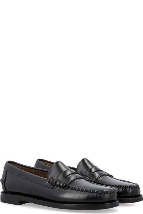 Sebago Classic Dan Women S Black Penny Loafer