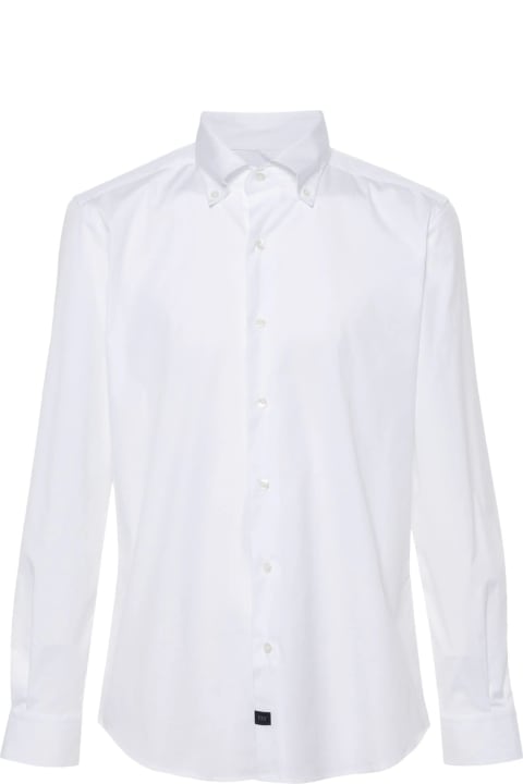 Fay Shirts for Women Fay White Cotton Blend Shirt