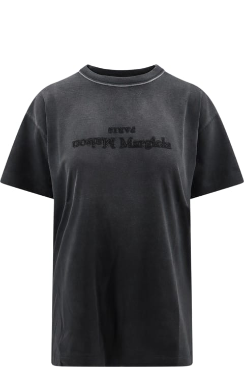 Maison Margiela for Men Maison Margiela Reverse Logo-printed Crewneck T-shirt