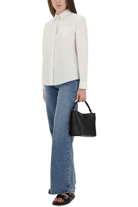 Tory Burch for Kids Tory Burch Cotton Poplin Shirt