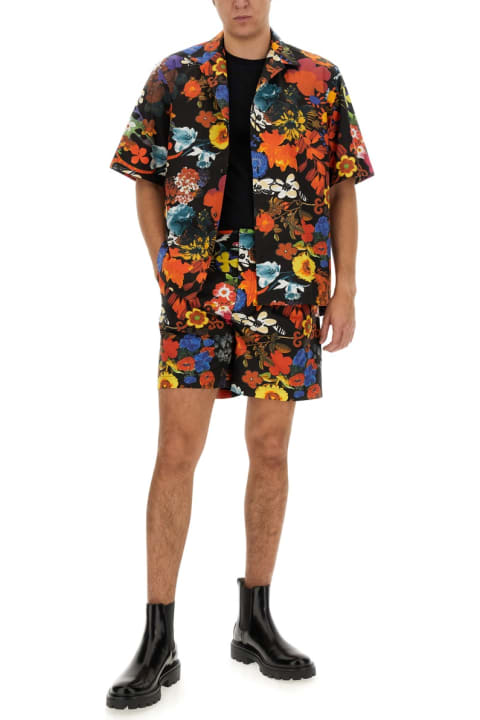 Moschino for Men Moschino Bermuda With Floral Pattern