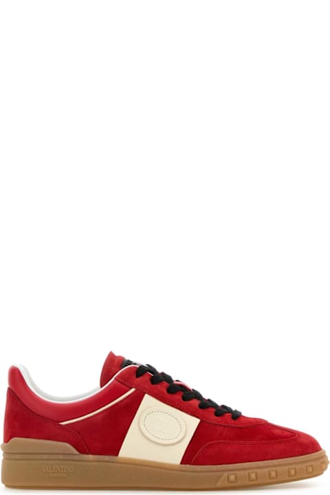 أدوات منزلية Valentino Garavani Coral Suede Upvillage Sneakersâ 