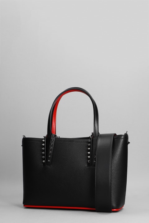 Bags for Women Christian Louboutin Cabata Mini Tote In Black Leather