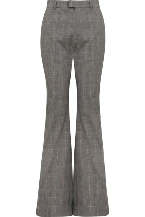 Vivienne Westwood Pants & Shorts for Women Vivienne Westwood Prince Of Wales Motif Flared Trousers