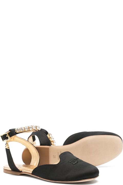 Elisabetta Franchi La Mia Bambina for Women Elisabetta Franchi La Mia Bambina Ballerine Con Strass