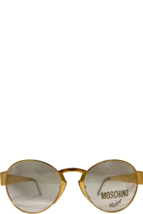ウィメンズ Moschino Eyewearのアイウェア Moschino Eyewear M08 - Gold Sunglasses